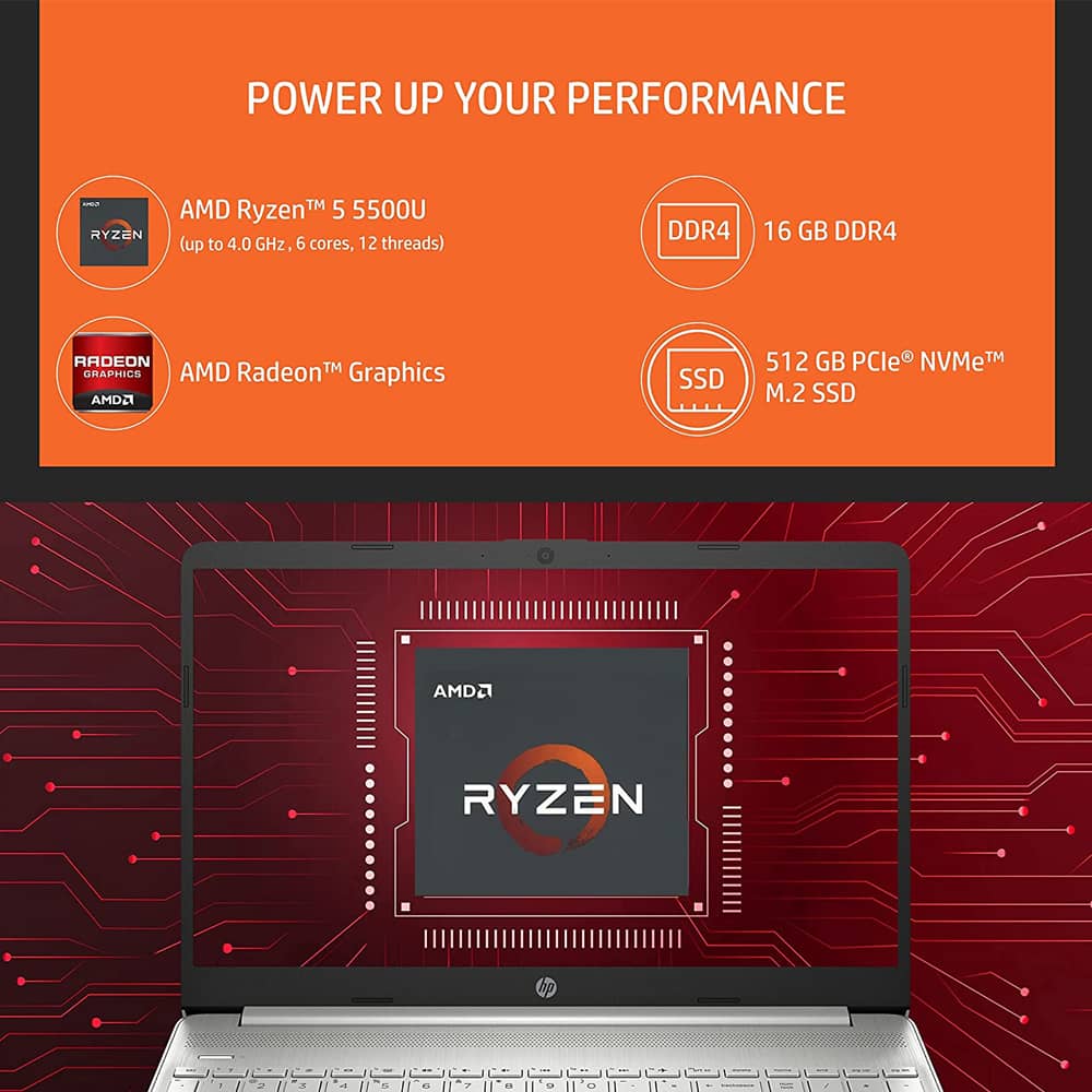 Buy Hp Ryzen 5 Hexa Core 5500u Unmatched Performance Stunning Display And Exceptional 1390